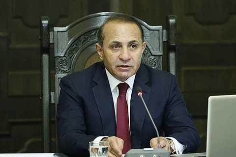 Thủ tướng Armenia Hovik Abrahamyan. (Nguồn: asbarez.com)