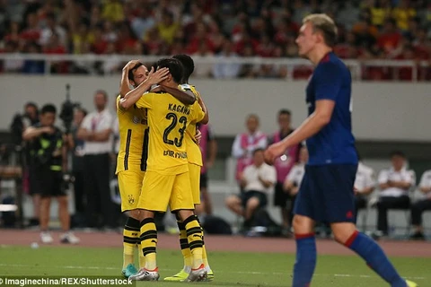 Dortmund khiến Manchester United lu mờ. (Nguồn: DM)