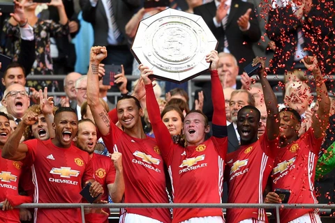 Manchester United giành danh hiệu đầu tiên dưới thời Mourinho. (Nguồn: Getty Images)