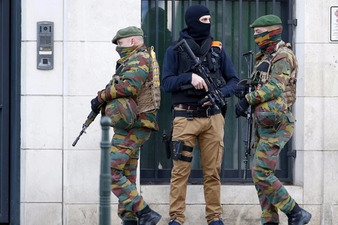 Lực lượng an ninh của Bỉ. (Nguồn: Reuters)