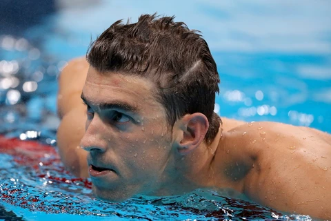 Phelps giành HCV Olympic thứ 20 trong sự nghiệp. (Nguồn: Getty Images)
