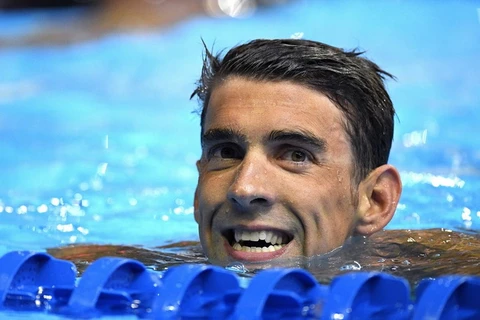 Phelps đã có 3 huy chương vàng tại Olympic Rio 2016. (Nguồn: AP)
