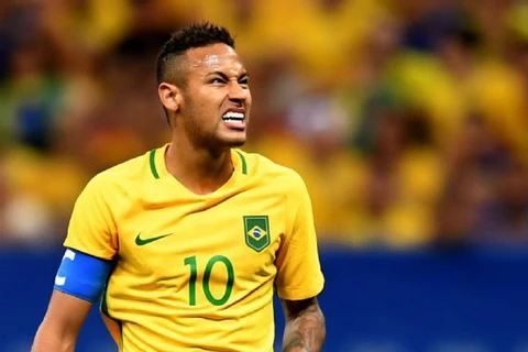 Neymar thi đấu không thành công song U23 Brazil vẫn vào tứ kết. (Nguồn: Getty Images)