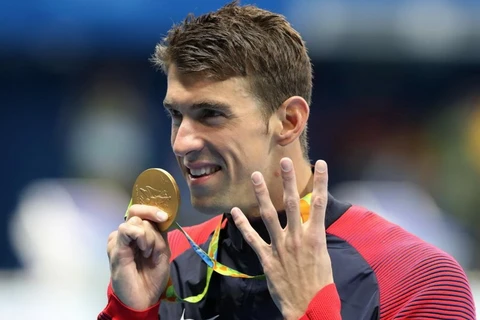 Phelps đã có 13 huy chương vàng cá nhân tại Olympic. (Nguồn: Getty Images)