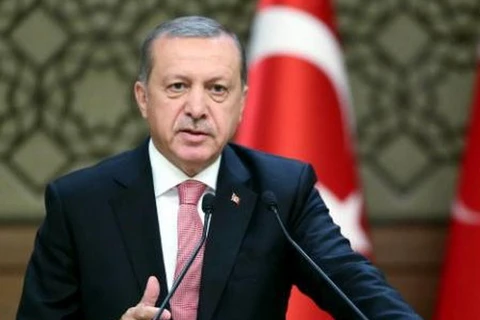 Tổng thống Thổ Nhĩ Kỳ Tayyip Erdogan. (Nguồn: AFP)