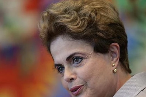 Bà Dilma Rousseff. (Nguồn: AP)