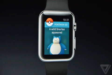 Trò chơi Pokémon Go sẽ cấp bến đồng hồ thông minh Apple Watch