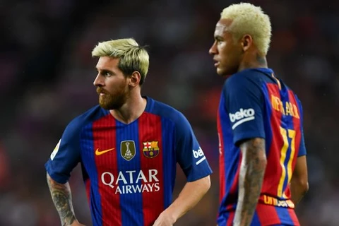 Có Messi và Neymar, Barcelona vẫn thua. (Nguồn: AP)