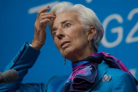Tổng ​giám đốc IMF Christine Lagarde. (Nguồn: AFP)