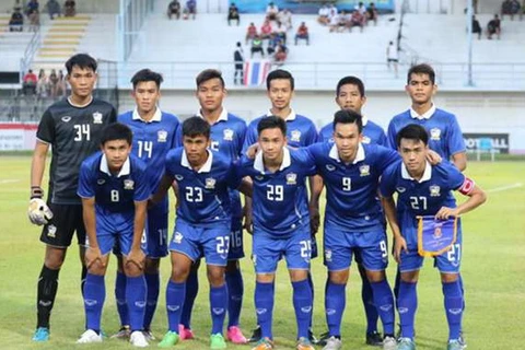 Các cầu thủ U19 Thái Lan.