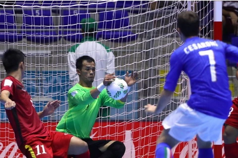 Futsal Việt Nam đã tạo nên bất ngờ tại FIFA Futsal World Cup 2016. (Nguồn: Getty Images)