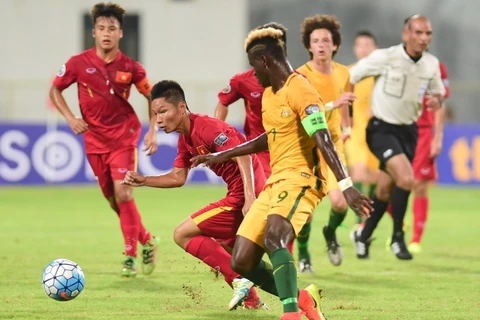 U16 Việt Nam loại U16 Australia. (Nguồn: AFC)