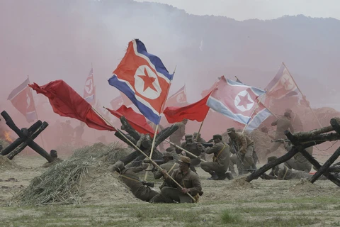 Lực lượng quân đội Triều Tiên. (Nguồn: AP)