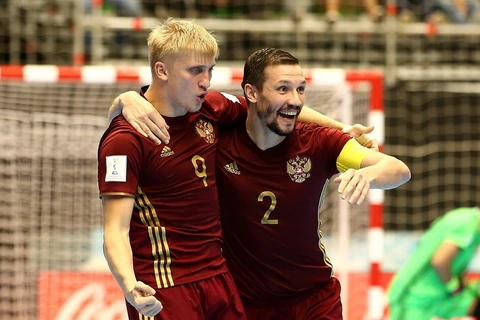 Đội tuyển bóng đá Futsal Nga lần đầu vào chung kết. (Nguồn: Getty Images)