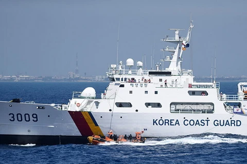 Tàu tuần tra của Hàn Quốc. (Nguồn: AFP)