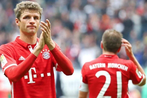 Gương mặt Müller phản ánh thực tế trận đấu. (Nguồn: Reuters)