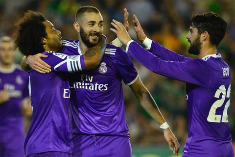 Real Madrid có chiến thắng đậm trước Betis. (Nguồn: Reuters)