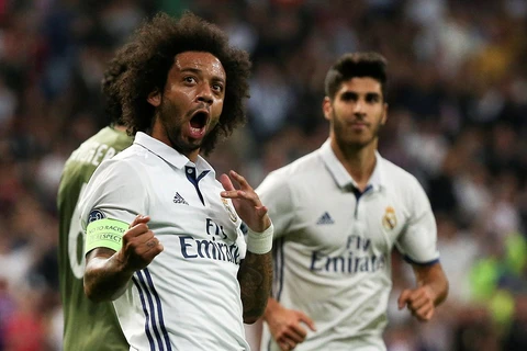 Marcelo góp công vào chiến thắng của Real. (Nguồn: Reuters)