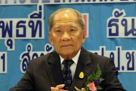 Cựu Thủ tướng Thái Lan Tanin Kraivixien. (Nguồn: channelnewsasia)