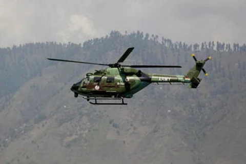 Trực thăng của không quân Ấn Độ. (Nguồn: ndtv.com)