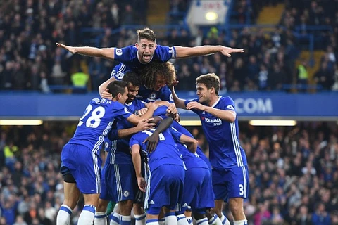 Chelsea thắng tưng bừng ngày đối đầu Mourinho. (Nguồn: Daily Mail)