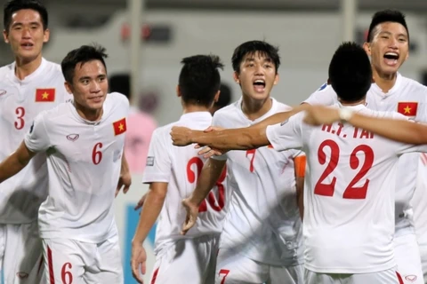 U19 Việt Nam lần đầu giành vé dự World Cup sau khi đánh bại U19 Bahrain. (Nguồn: AFC)