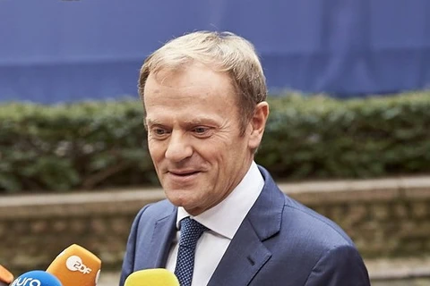 Chủ tịch Hội đồng châu Âu Donald Tusk. (Nguồn: Reuters)