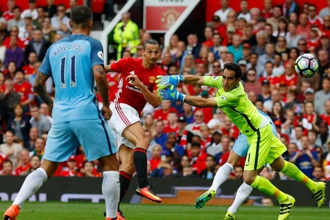 Manchester United quyết đấu Manchester City. (Nguồn: Getty Images)