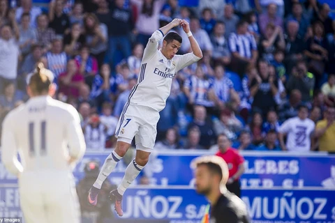 Ronaldo giúp Real Madrid chiến thắng. (Nguồn: Getty Images)