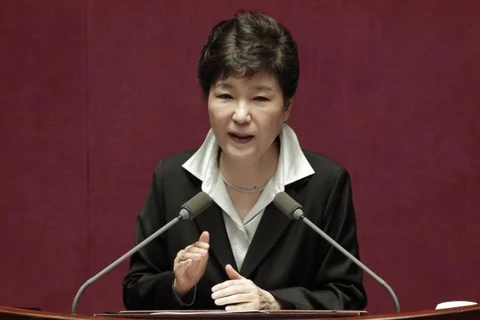 Tổng thống Hàn Quốc Park Geun-Hye. (Nguồn: Reuters)