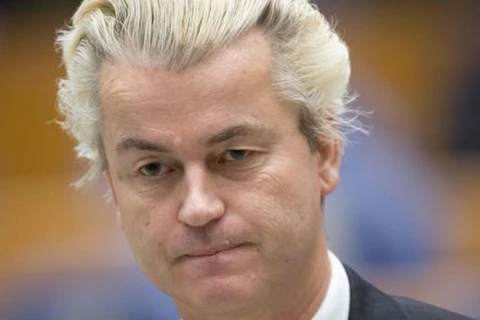 Chính trị gia cánh hữu Hà Lan Geert Wilders. (Nguồn: Getty Images)
