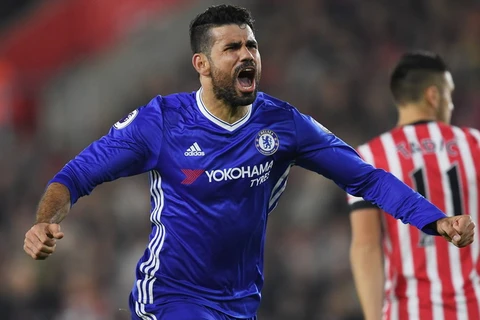 Costa giúp Chelsea giành chiến thắng. (Nguồn: Getty Images)