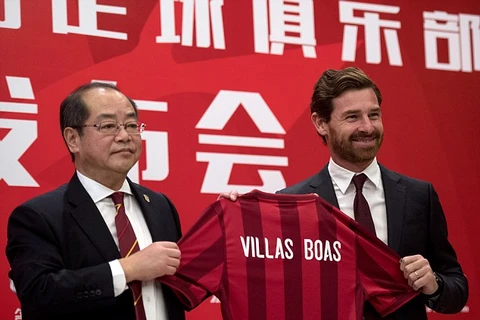 Andre Villas-Boas cập bến Thượng Hải SIPG. (Nguồn: AFP/Getty Images)