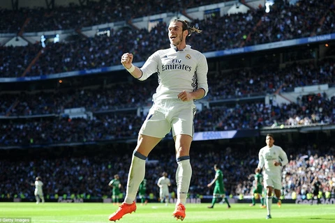 Bale mang chiến thắng về cho Real Madrid. (Nguồn: Getty Images)