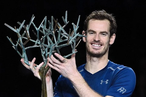 Murray vô địch Paris Masters 2016. (Nguồn: Getty Images)