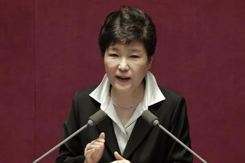 Tổng thống Hàn Quốc Park Geun-hye. (Nguồn: Reuters)