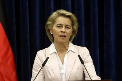 Bộ trưởng Quốc phòng Đức Ursula von der Leyen. (Nguồn: Reuters)