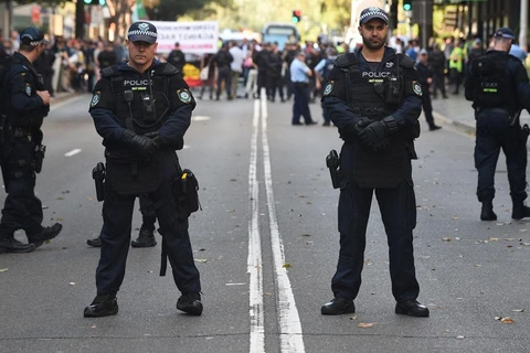 Lực lượng an ninh Australia. (Nguồn: AFP)