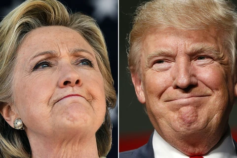 Ông Trump đang dẫn trước bà Clinton 19-3 phiếu đại cử tri
