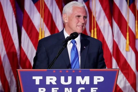 Thống đốc bang Indiana Mike Pence. (Nguồn: Getty Images)