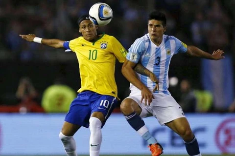 Argentina đối đầu Brazil. (Nguồn: Getty Images)