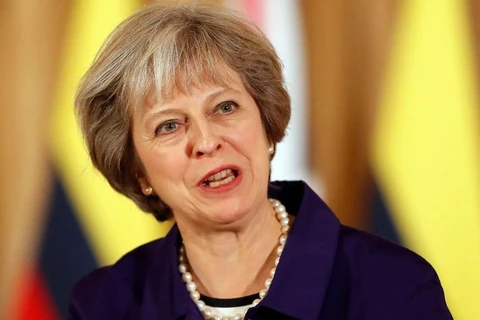 Thủ tướng Anh Theresa May. (Nguồn: AP)