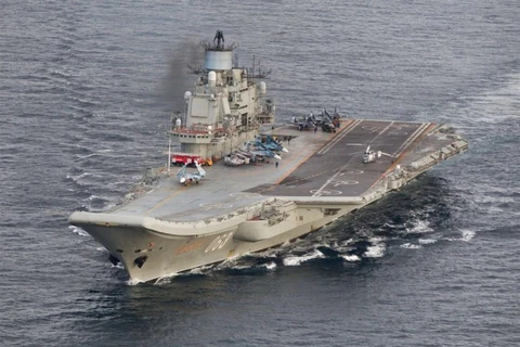 Tàu chiến của Nga. (Nguồn: ibtimes.co.uk)