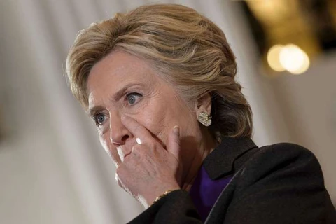 Bà Hillary thất bại trên 'sân nhà.' (Nguồn: AFP/Getty Images)