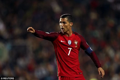 Ronaldo đã có 7 bàn tại vòng loại World Cup 2018. (Nguồn: Reuters)