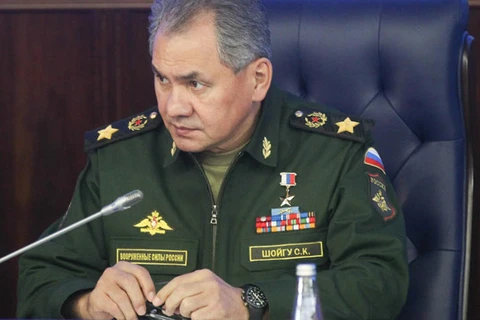 Bộ trưởng Quốc phòng Nga Sergei Shoigu. (Nguồn: AP)