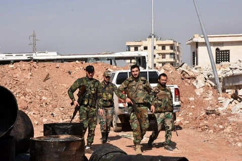 Quân đội Syria chuẩn bị giải phóng Aleppo. (Nguồn: AFP)
