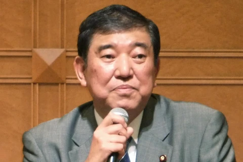 Ông Shiberu Ishiba, cố vấn chính sách quốc phòng hàng đầu của Chính phủ Nhật Bản. (Nguồn: AP)