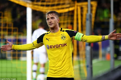 Reus trở lại và góp công giúp Dortmund chiến thắng. (Nguồn: Getty Images)