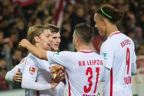 RB Leipzig tiếp tục bay cao tại Bundesliga. (Nguồn: AFP/Getty Images)